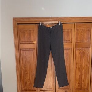 Anine Bing Woman’s  Black/Grey Checkered Dress Pants